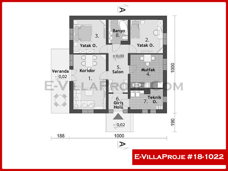 Ev Villa Proje #18 - 1022 Thumbnail 2