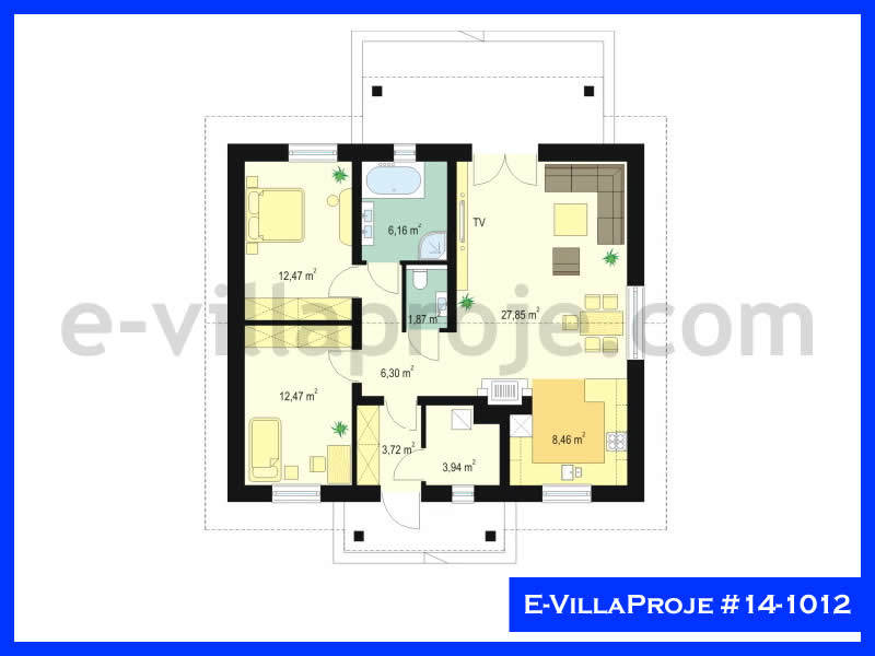 Ev Villa Proje #14 - 1012 Thumbnail 2