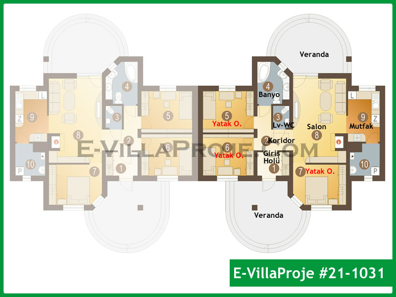 Ev Villa Proje #21 - 1031 Thumbnail 2