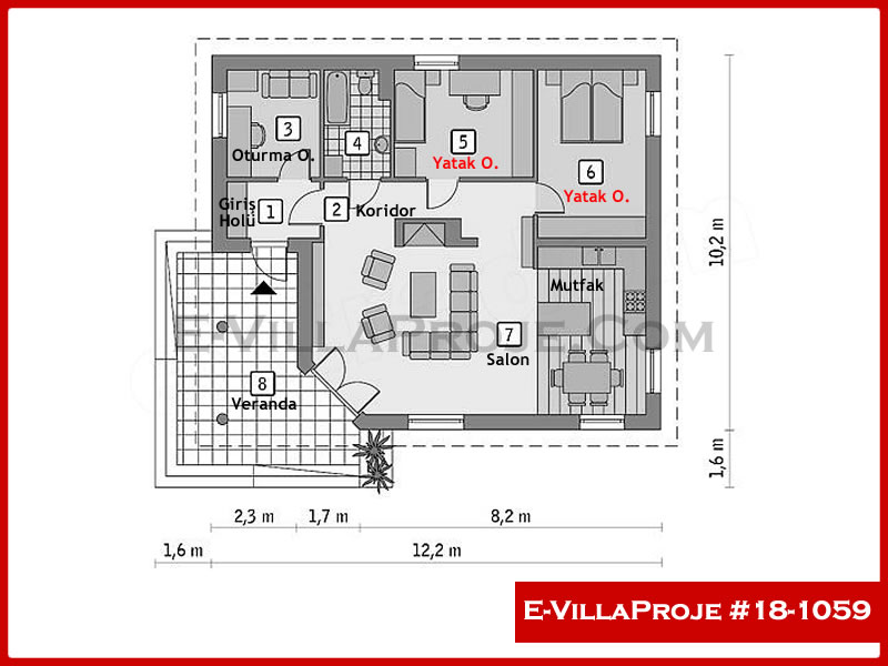 Ev Villa Proje #18 - 1059 Thumbnail 2