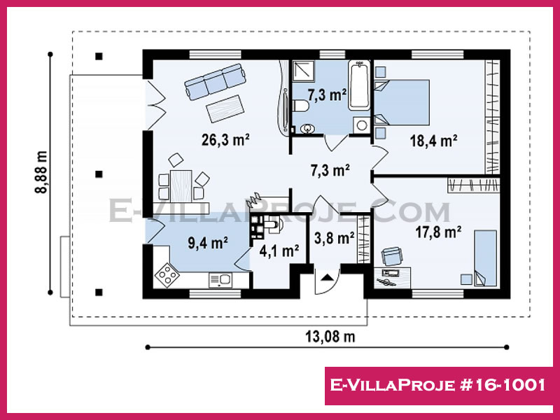 Ev Villa Proje #16 - 1001 Thumbnail 2