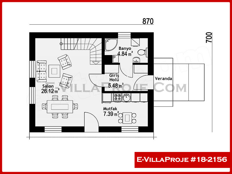 Ev Villa Proje #18 - 2156 Thumbnail 2