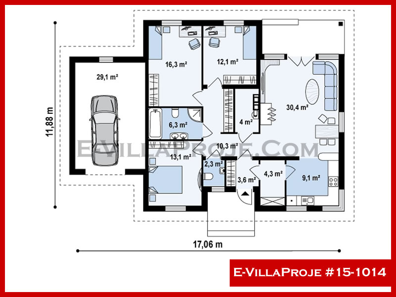 Ev Villa Proje #15 - 1014 Thumbnail 2