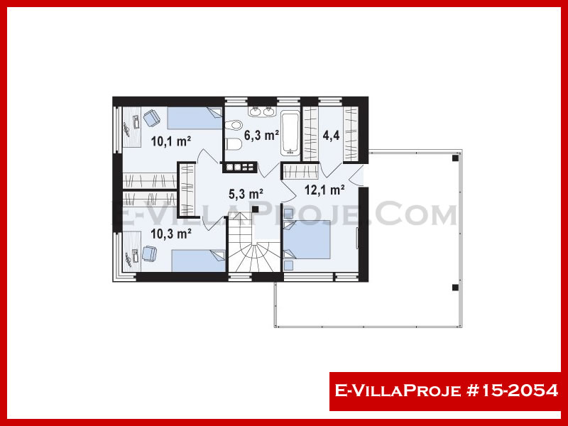 Ev Villa Proje #15 - 2054 Thumbnail 3