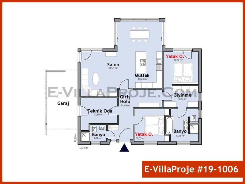 Ev Villa Proje #19 - 1006 Thumbnail 2