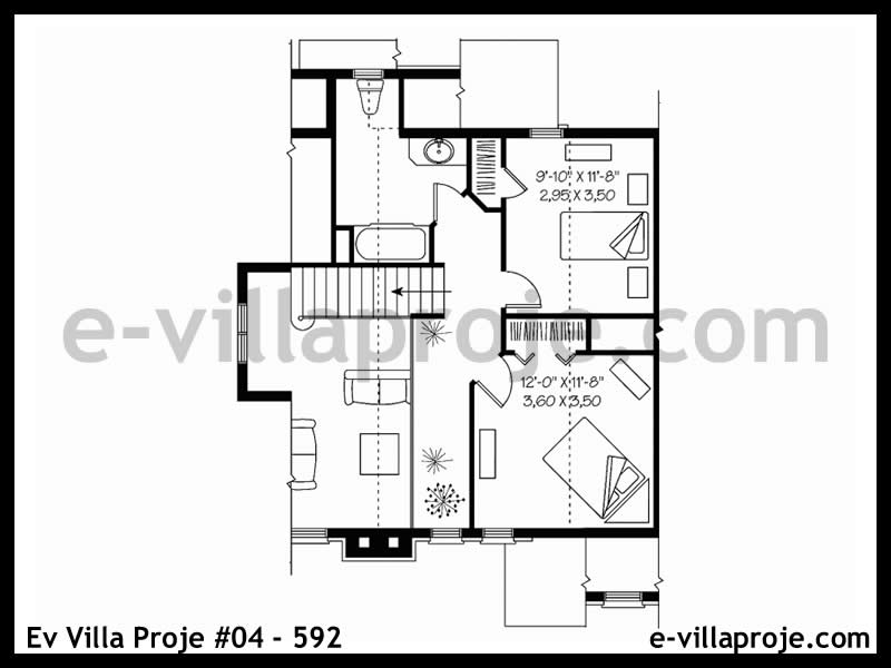 Ev Villa Proje #04 - 592 Thumbnail 3