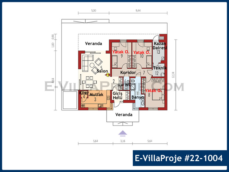 Ev Villa Proje #22 - 1004 Thumbnail 2