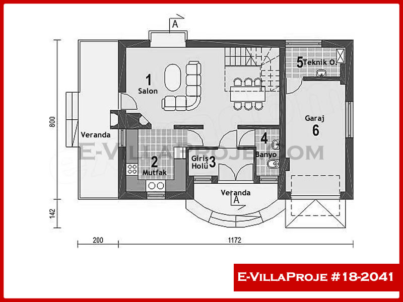 Ev Villa Proje #18 - 2041 Thumbnail 2