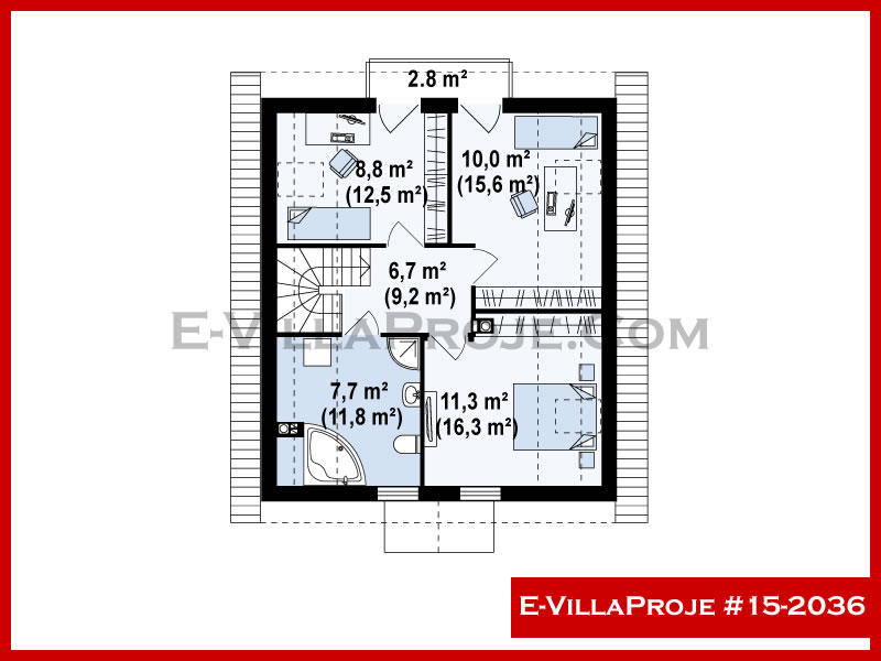 Ev Villa Proje #15 - 2036 Thumbnail 3