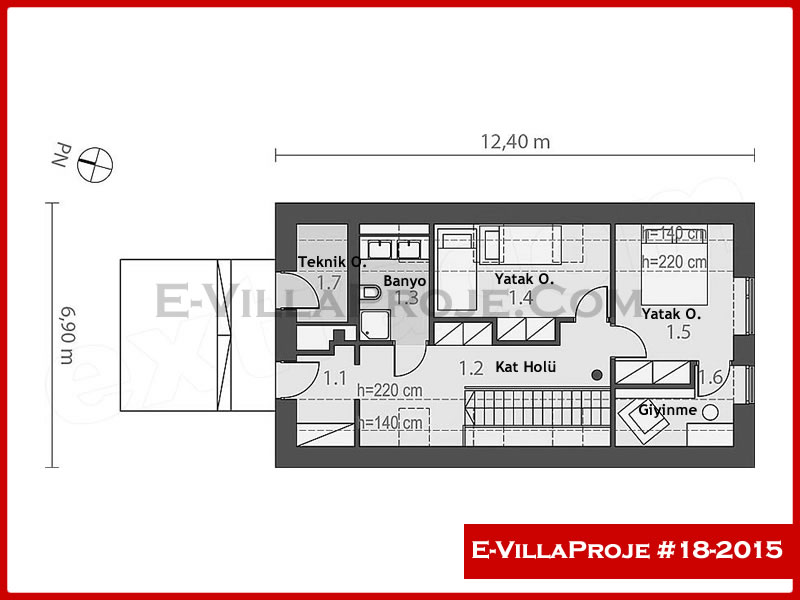 Ev Villa Proje #18 - 2015 Thumbnail 2