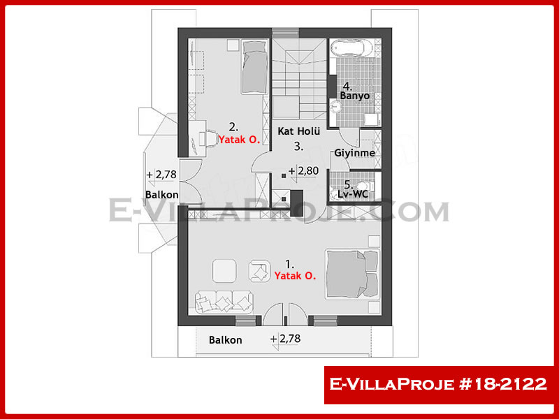 Ev Villa Proje #18 - 2122 Thumbnail 3
