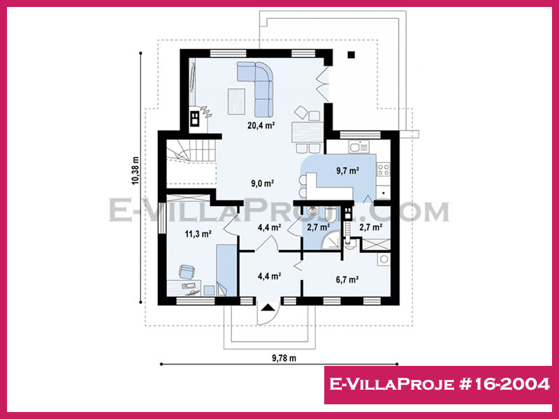 Ev Villa Proje #16 - 2004 Thumbnail 2