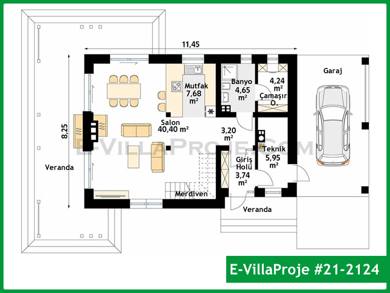 Ev Villa Proje #21 - 2124 Thumbnail 2