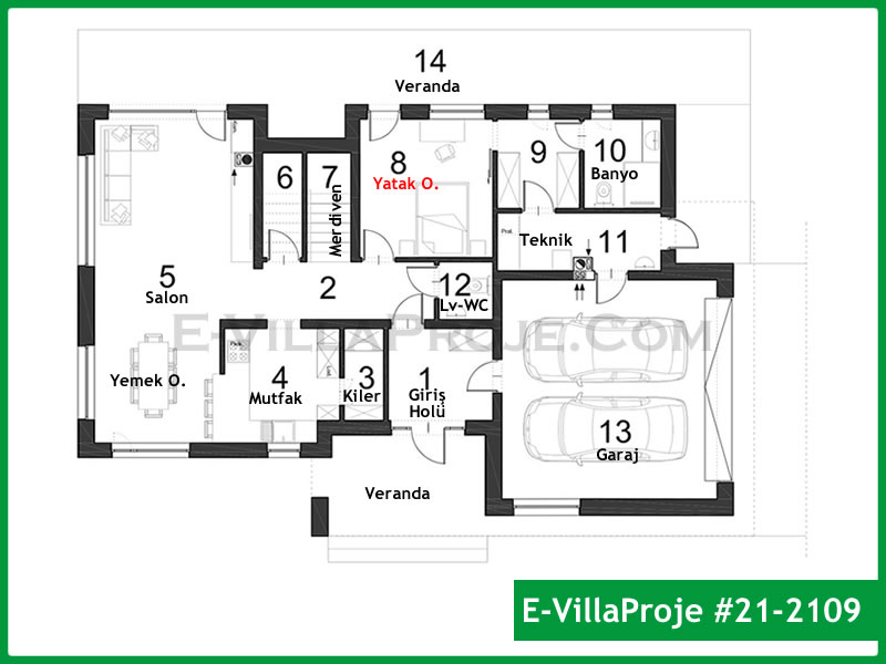 Ev Villa Proje #21 - 2109 Thumbnail 2