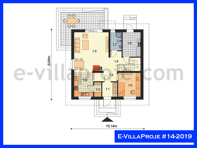Ev Villa Proje #14 - 2019 Thumbnail 2