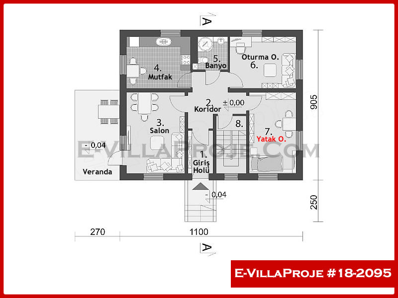 Ev Villa Proje #18 - 2095 Thumbnail 2