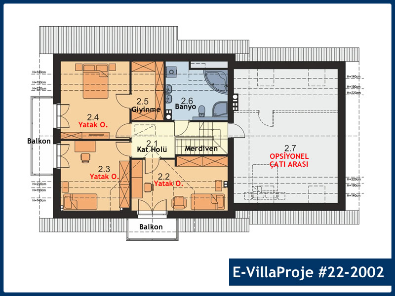 Ev Villa Proje #22 - 2002 Thumbnail 3