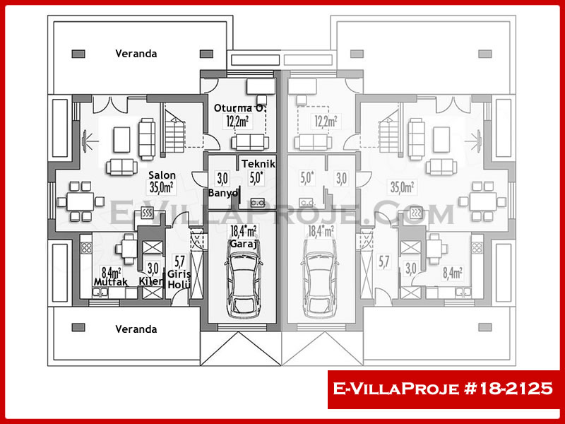Ev Villa Proje #18 - 2125 Thumbnail 2