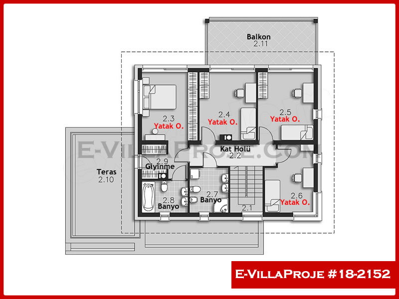 Ev Villa Proje #18 - 2152 Thumbnail 3