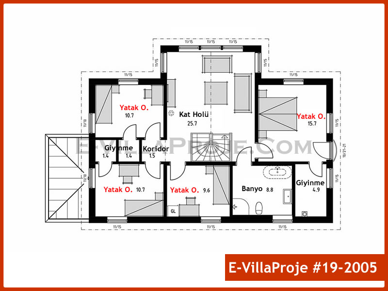 Ev Villa Proje #19 - 2005 Thumbnail 3
