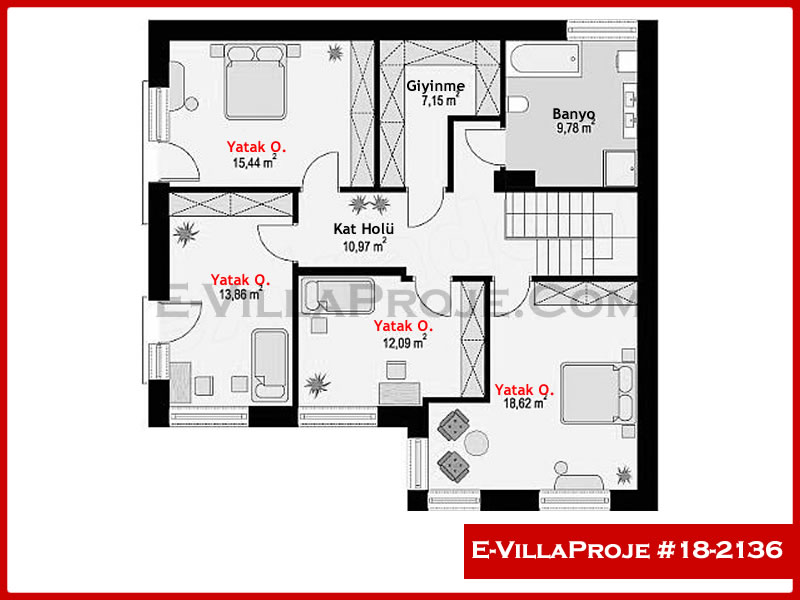 Ev Villa Proje #18 - 2136 Thumbnail 3