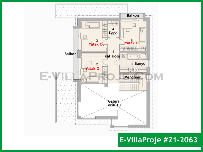 Ev Villa Proje #21 - 2063 Thumbnail 3