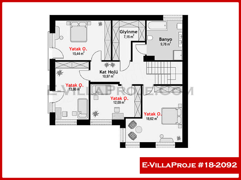 Ev Villa Proje #18 - 2092 Thumbnail 3