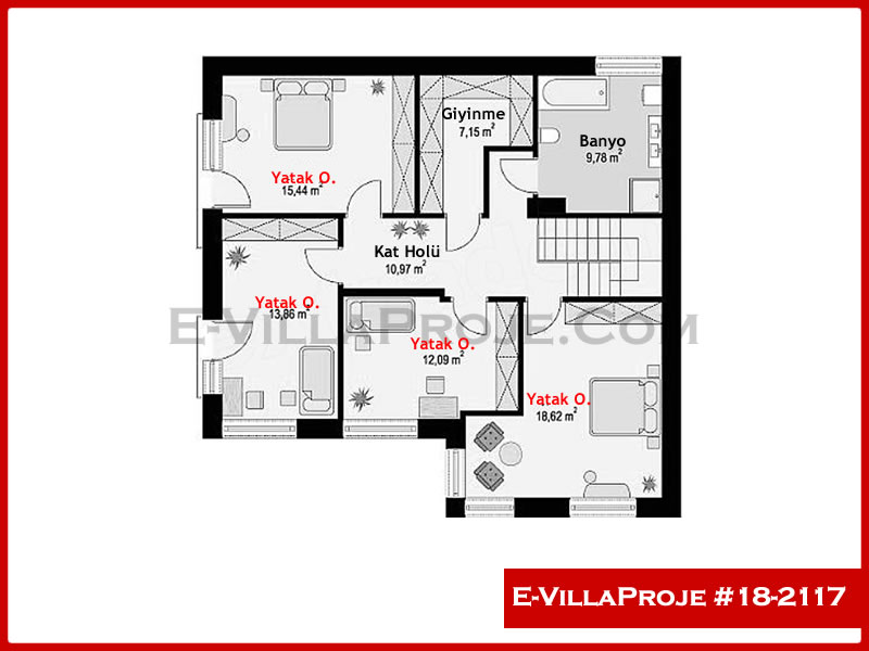 Ev Villa Proje #18 - 2117 Thumbnail 3