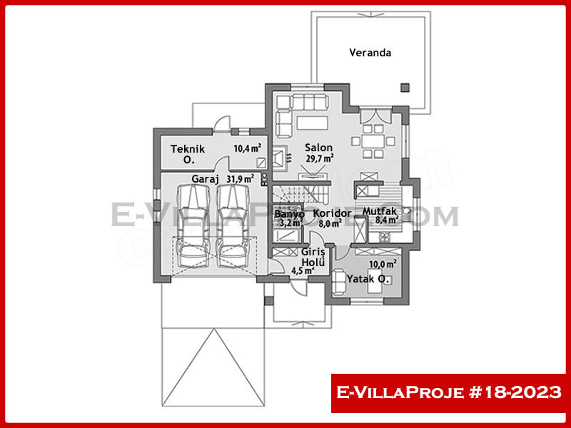 Ev Villa Proje #18 - 2023 Thumbnail 2