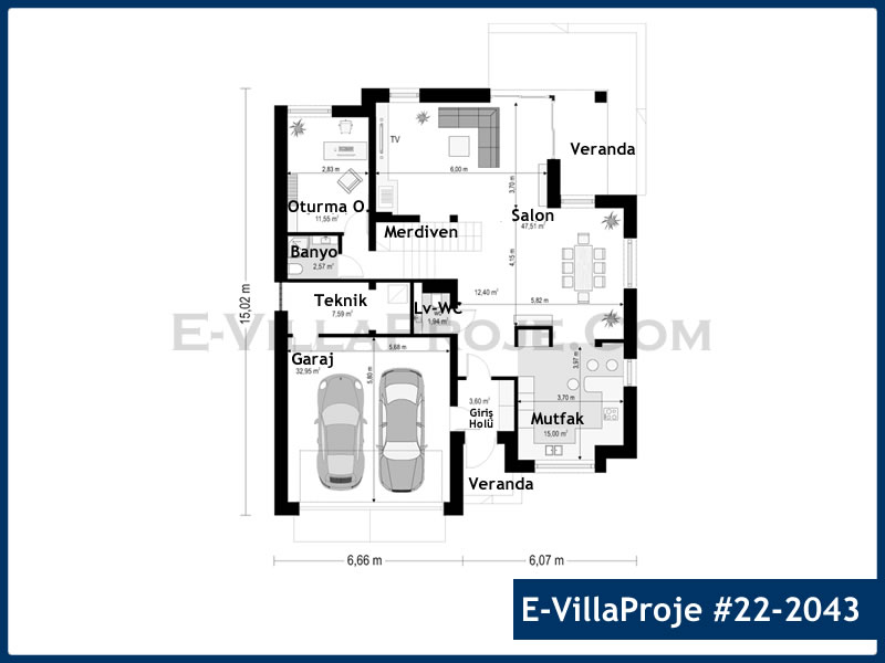 Ev Villa Proje #22 - 2043 Thumbnail 2