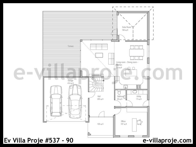 Ev Villa Proje #537 - 90 Thumbnail 2