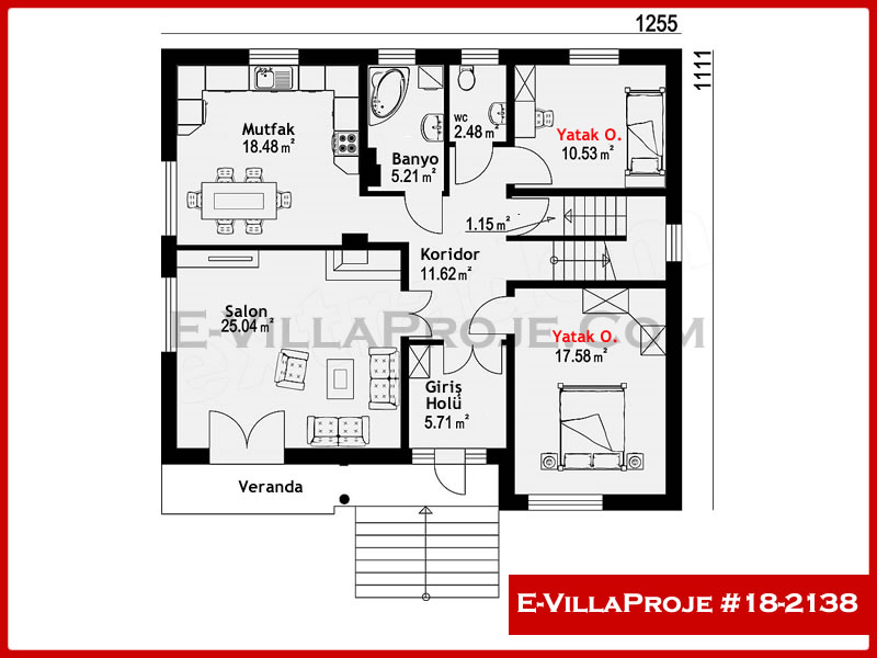 Ev Villa Proje #18 - 2138 Thumbnail 2