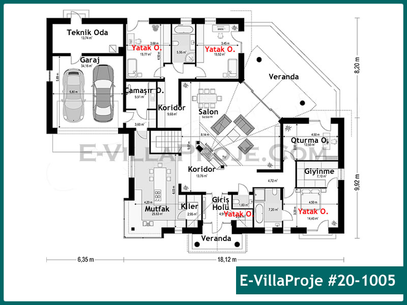 Ev Villa Proje #20 - 1005 Thumbnail 2