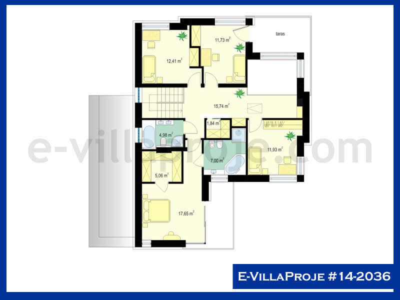 Ev Villa Proje #14 - 2036 Thumbnail 3