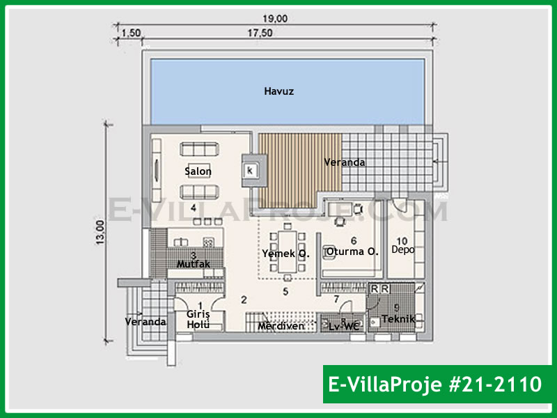 Ev Villa Proje #21 - 2110 Thumbnail 2