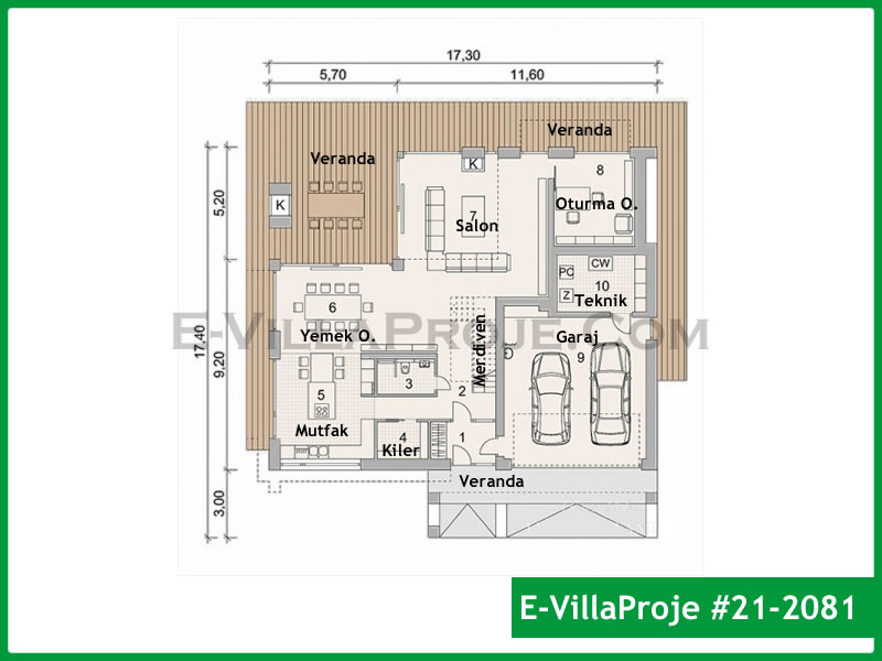Ev Villa Proje #21 - 2081 Thumbnail 2