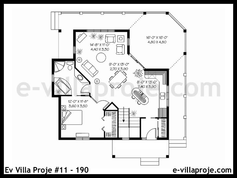 Ev Villa Proje #11 - 190 Thumbnail 2