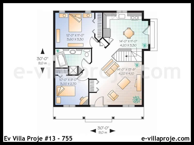 Ev Villa Proje #13 - 755 Thumbnail 2