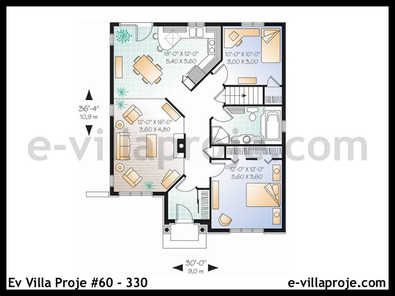 Ev Villa Proje #60 - 330 Thumbnail 2